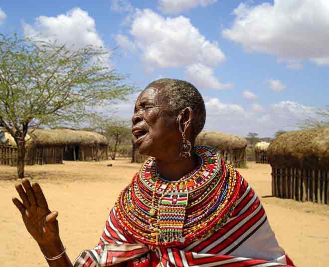 In this village only rape victim women can stay, men are not allowed     ()