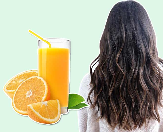Long hair home remedy orange juice