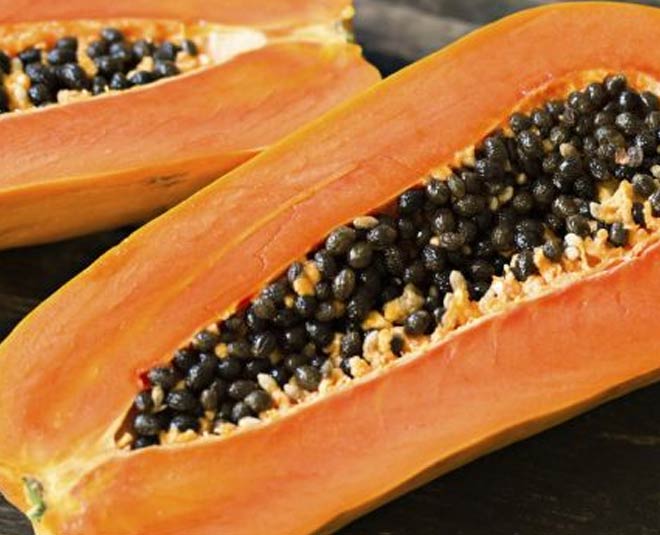 पपीता Use these Kitchen Ingredients For immaculate and clear skin inside