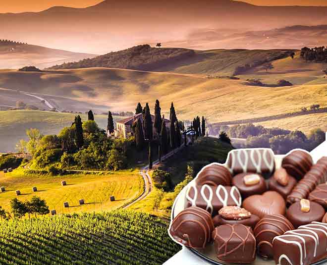 टस्कनी में हैं चॉकलेट वैली chocolate countries india