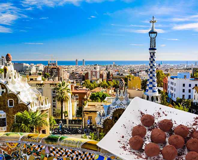 यहां खाने के साथ लें चॉकलेट पेंटिंग का मजा chocolate countries travel