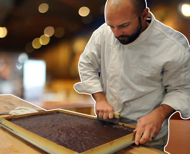 chocolate mousse making
