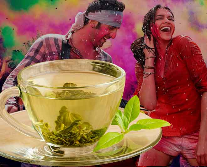 holi bhangover green tea