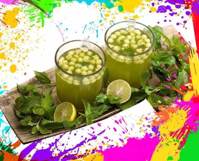holi festival special drinks jaljeera