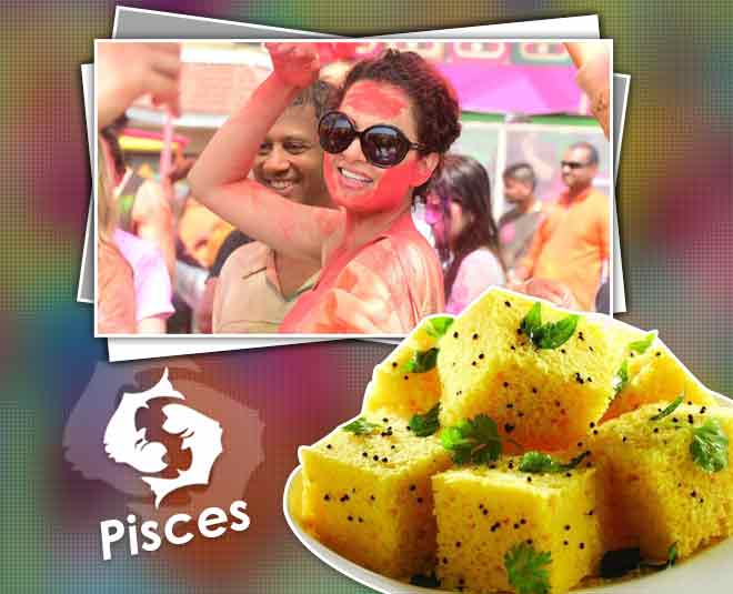 मीन holi zodiac bollywood food INSIDE