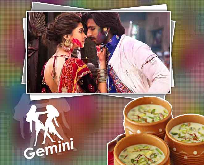 मिथुन holi zodiac bollywood food INSIDE