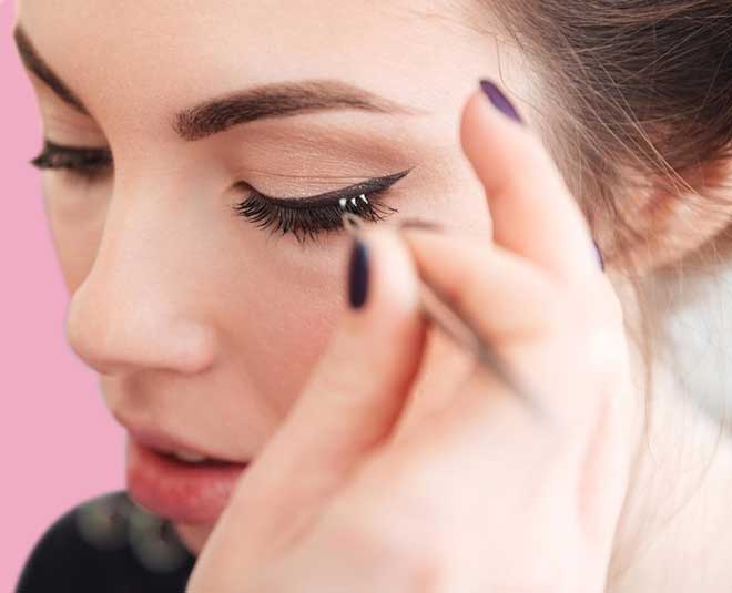नकली लैशेस लगाने के नुकसान how to get beautiful eye lashes inside