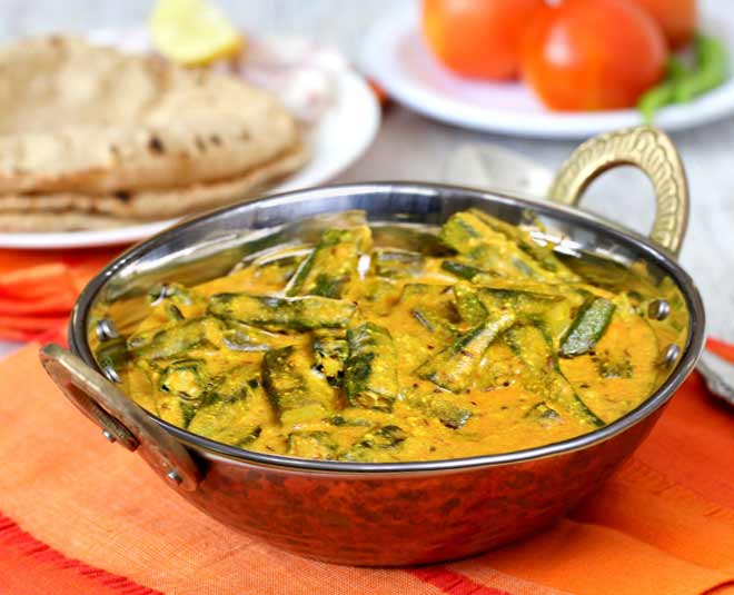 indian Curd Bhindi recipe main