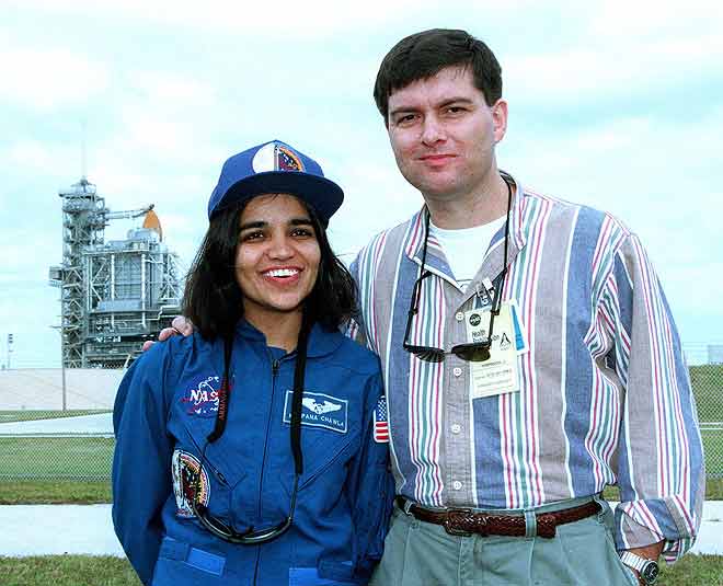 kalpana with husband