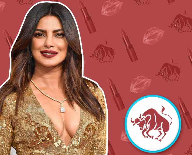 Taurus (वृषभ) lipshade according to zodiac sign tauras