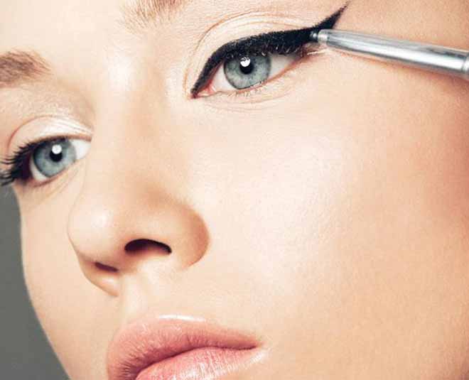 morning beauty hacks eyeliner