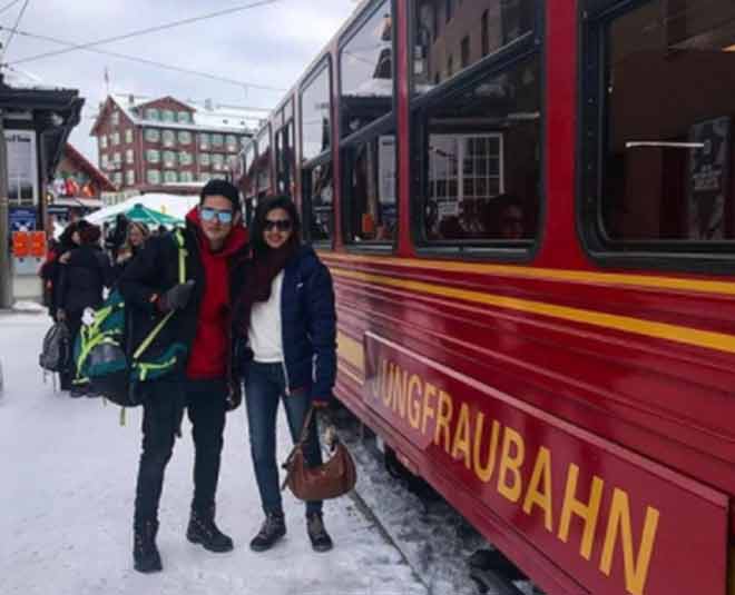 priyank sharma and tejasswi prakash in switzerland inside 