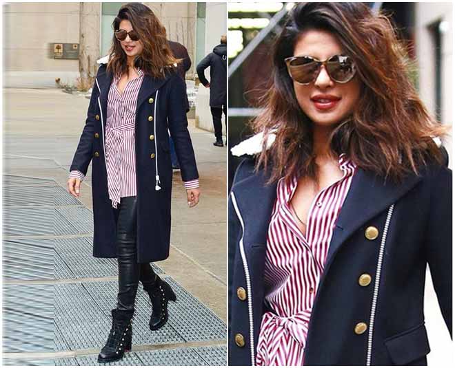 कैज़ुअल फैशन की क्वीन है प्रियंका चोपड़ा quantico star priyanka chopra giving us winter fashion goals layering bollywood inside