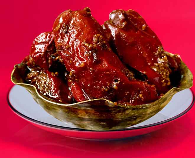 red mirchi chilli achar pickle