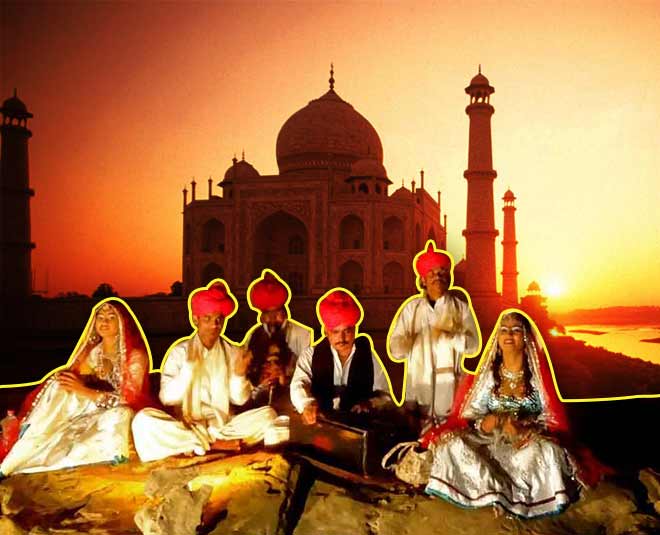 taj mahotsav celebration inside 