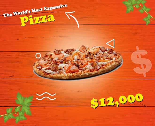 world most expensive pizza