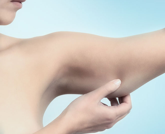 Arm fat inside