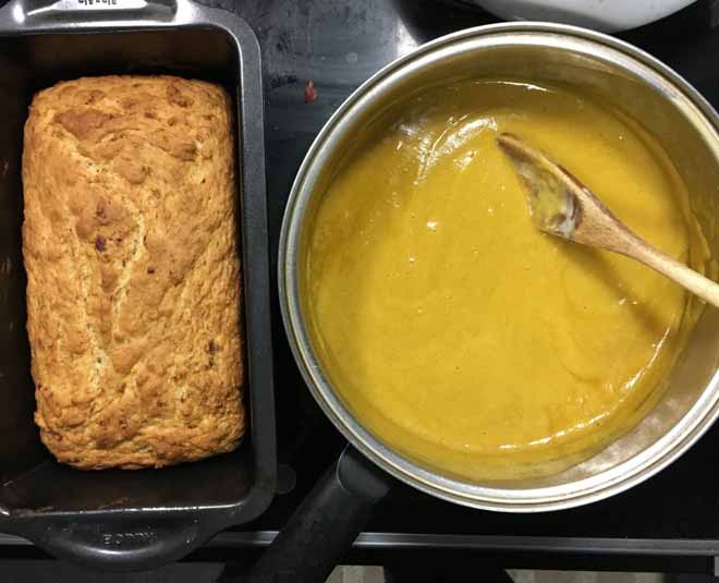 BANANA BREAD BEFORE BAKE