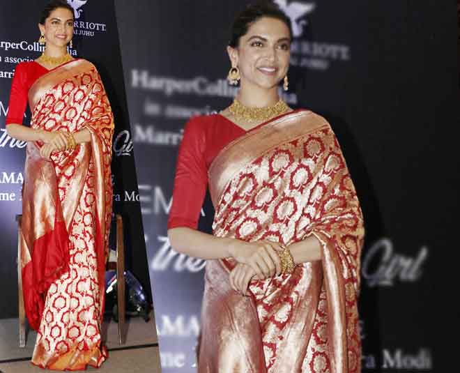 Banarasi saree deepika padukone
