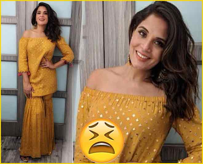 Bollywood fashion richa chaddha yellow dress