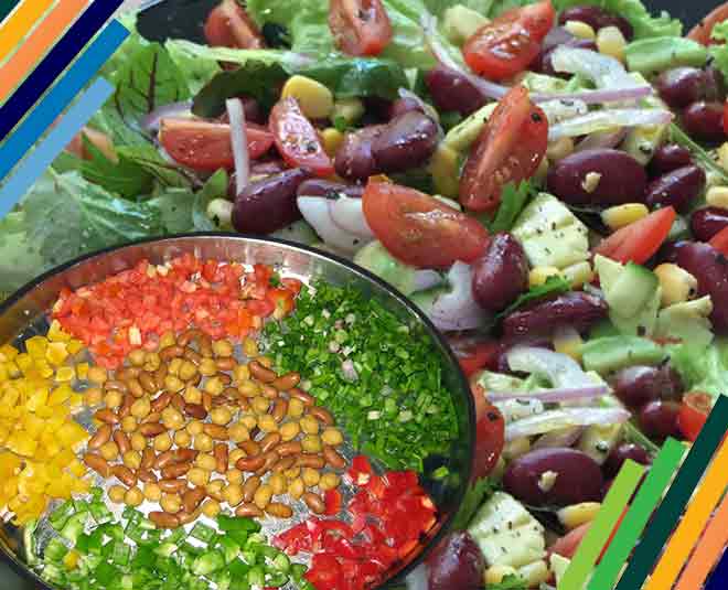 Mexican Rajma Salad inside ()