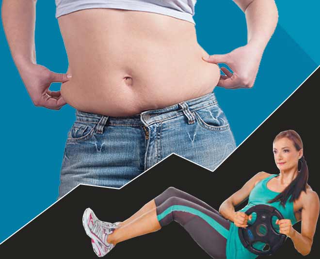 Side belly fat exercise