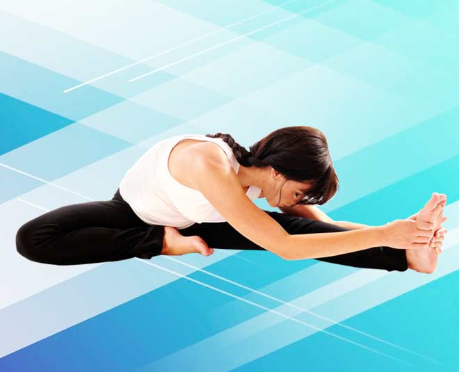 Stretching exercise inside