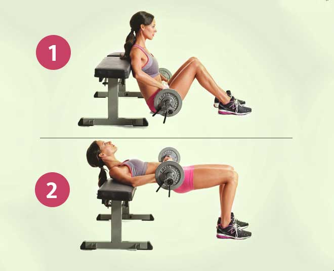 Urine leakage hip thrusher