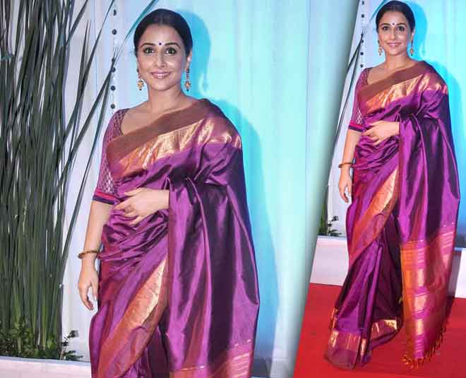 Vidya balan paithani saree