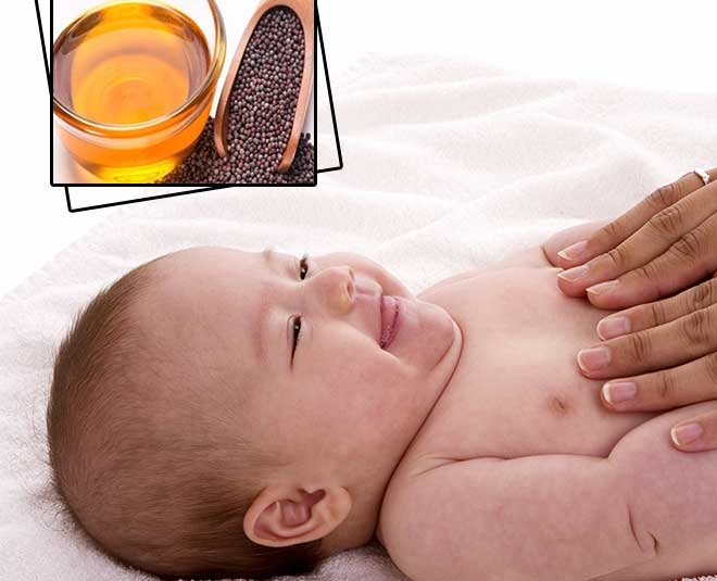 baby oil massage health inside