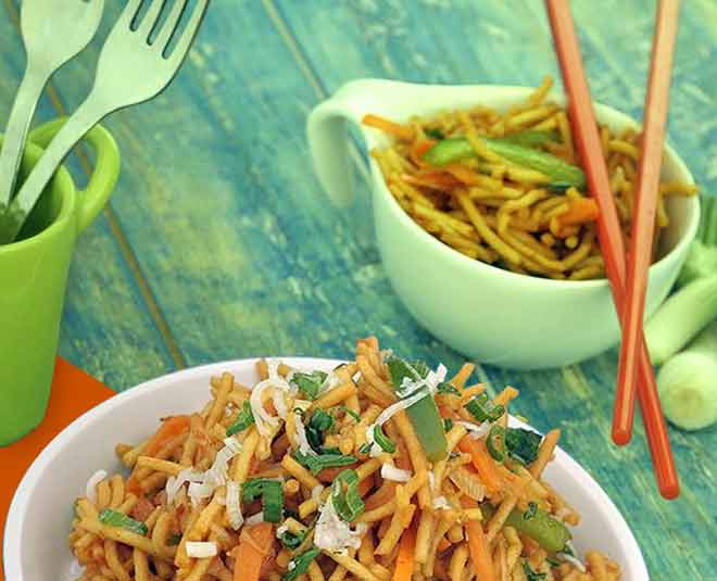 chinese bhel street food eat