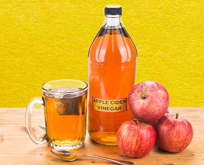 do not take marks on your hands and legs lightly apple vinegar