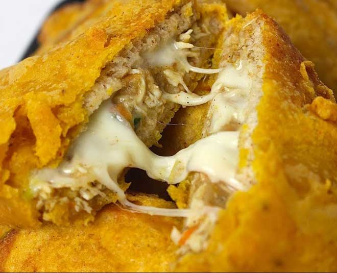 homemade easy cheese veg pakora recipe inside