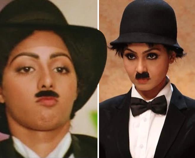 Sridevi charlie chaplin memorable role played by angoori bhabhi
