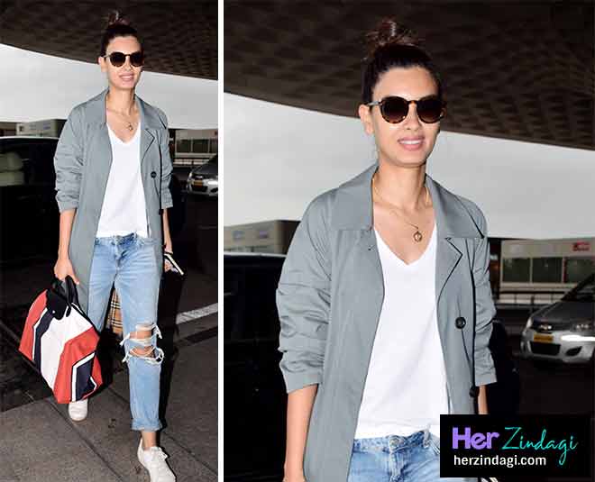 White tshirt and blue denim fashion take tips from bollywood actresses  