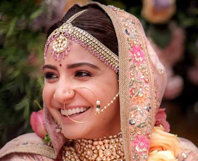 beautiful bride anushka inside