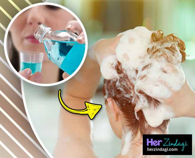 hair wash mouth freshner kills dandruff  