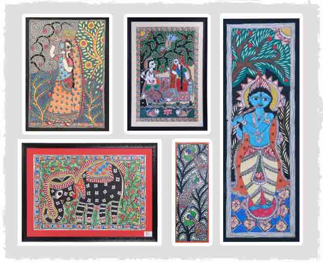 imithila paintings saas bahu duo inside