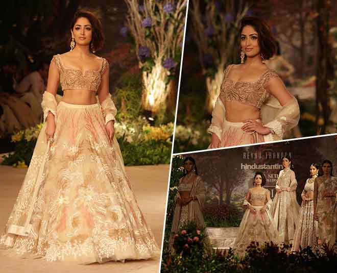 india couture week yami gautam reynu taandon fashion show