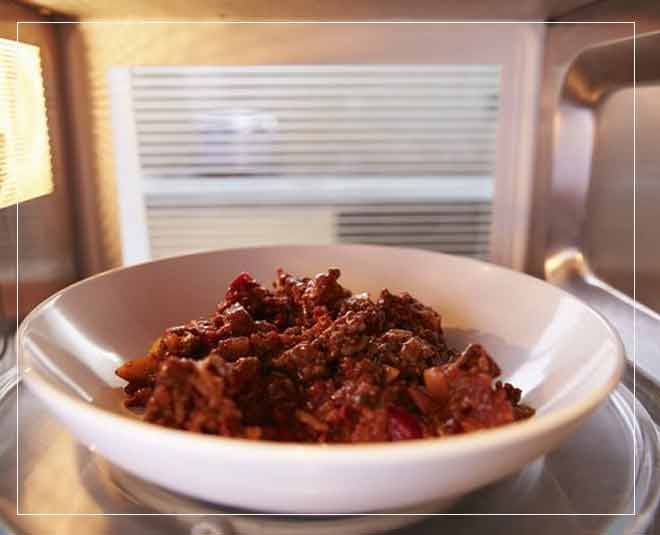 is cooking or heating food dangerous in the microwave american society study inside