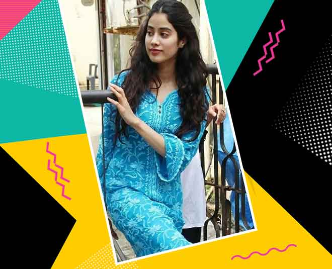 jhanvi kapoor lakhnavi suit