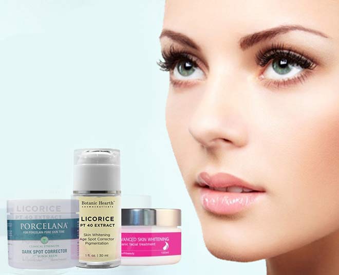 skin lightening cream inside