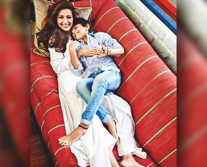 sonali with his son ranveer