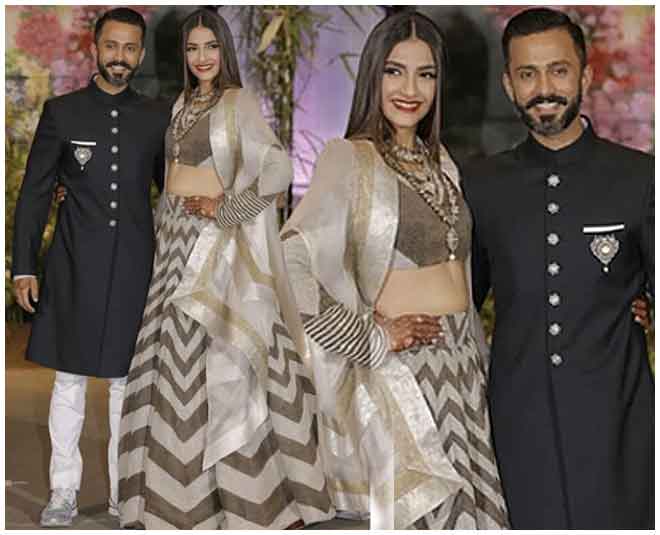 sonam wedding reception