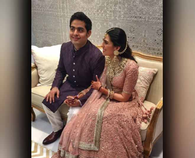 akash ambani shloka engagement inside pictures