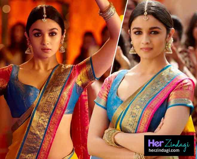 alia bhatt bollywood south indian saree