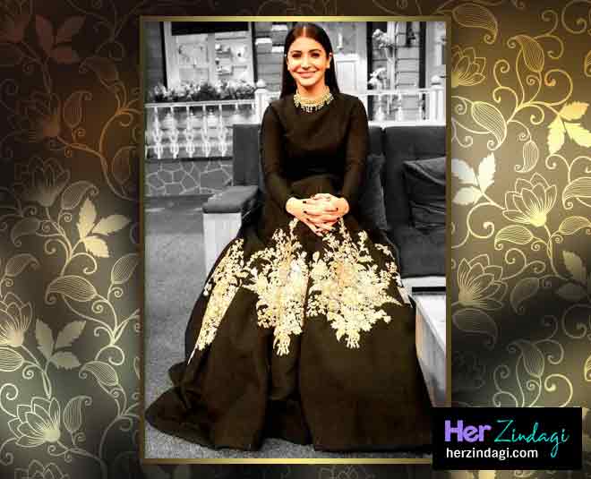 anushka sharma neckless gown