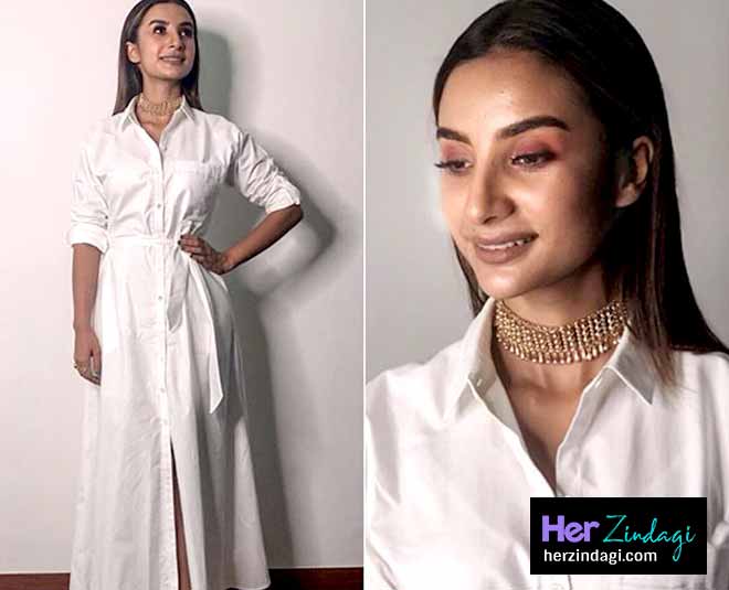 bollywood actress white outfits is latest summer fashion    ()