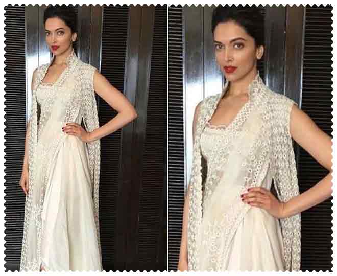 deepika padokone anamika khanna saree