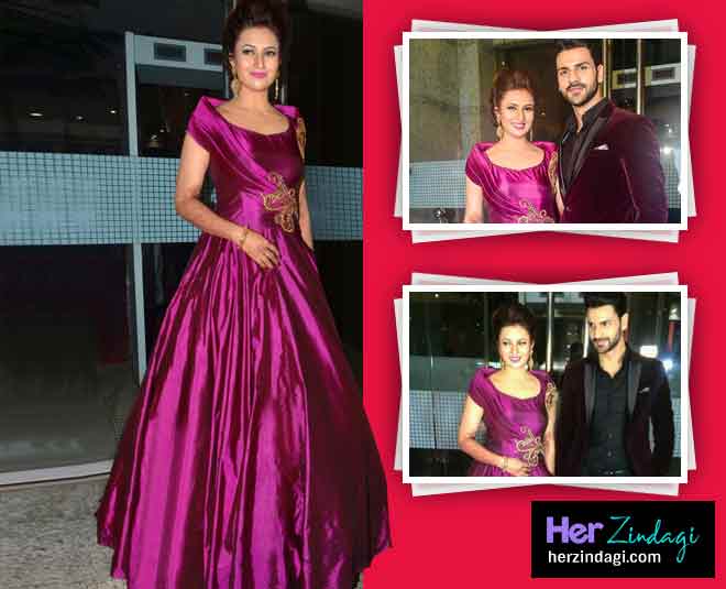 divyanka tripathi wedding reception